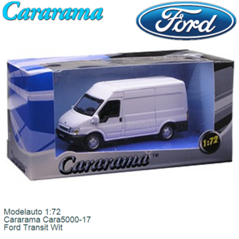 Modelauto 1:72 | Cararama Cara5000-17 | Ford Transit Wit