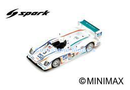 Modelauto 1:18 | Spark 18LM05 | Audi Sport R8 2005 #3 - D.Werner - T.Kristensen - J.Lehto