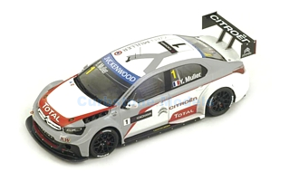 Modelauto 1:43 | Spark S2460 | Citro&euml;n C-Elys&eacute;e WTCC | Citroen Racing 2014 #1 - Y.M&uuml;ller