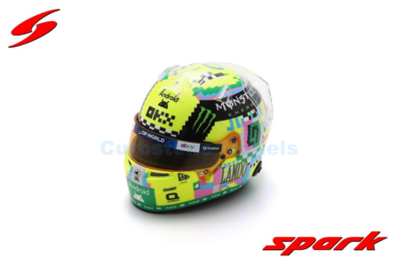 Modelauto 1:5 | Spark 5HF162 | Bell Helmet | McLaren Formula One Team 2024 #4 - L.Norris