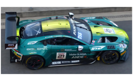 Modelauto 1:43 | Spark SB807 | Aston Martin Vantage AMR GT3 EVO | Comtoyou Racing 2024 #21 - X.Maassen - M.Lismont - S.Dejonghe