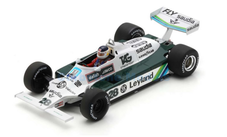 Modelauto 1:18 | Spark 18S736 | Williams Grand Prix Engineering FW07C Ford 1980 #28 - C.Reutemann