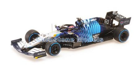 Modelauto 1:43 | Minichamps 417211363 | Williams Racing GW43B Mercedes 2021 - G.Russell