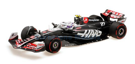 Modelauto 1:18 | Minichamps 117240127 | Moneygram Haas F1 Team Vf-24 2024 - N.Hulkenberg