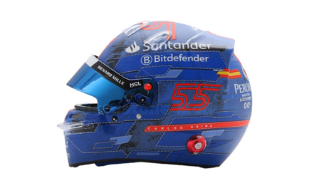 Helm 1:5 | Looksmart LSHEL003 | Bell Helmet | Scuderia Ferrari 2024 #55 - C.Sainz