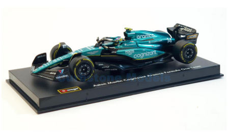 Modelauto 1:43 | Bburago 18-38091A | Aston Martin Aramco Cognizant F1 Team AMR23 2023 #14 - F.Alonso