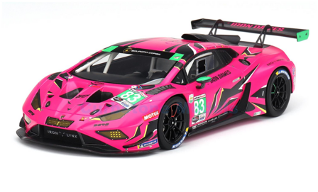 Modelauto 1:18 | Top Speed TS0532 | Lamborghini Hurac&aacute;n GT3 EVO 2 | Iron Dames 2024 #83 - S.Bovy - R.Frey - M.Gatting - D.Pin