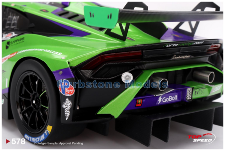 Modelauto 1:18 | Top Speed TS0578 | Lamborghini Hurac&aacute;n GT3 EVO2 | Forte Racing 2024 #78 - D.Defrancesco - M.Goikhberg - S.Mit