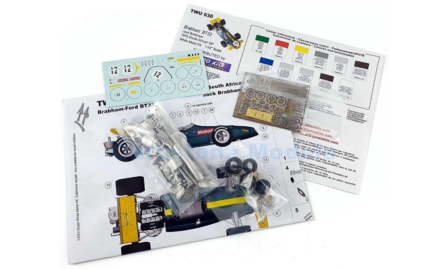 Bouwpakket 1:43 | Tameo TWU030 | Brabham BT33 Ford 1970 #12 - J.Brabham