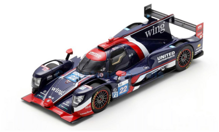 Modelauto 1:18 | Spark 18S654 | Oreca 07 Gibson LMP2 | United Autosports USA 2024 #22 - O.Jarvis - B.Garg  - N.Siegel 