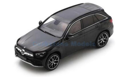 Modelauto 1:43 | Schuco 450398900 | Mercedes Benz GLC X253 Black 2021