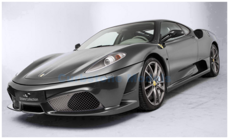 Modelauto 1:18 | BBR Models BBR182322 | Ferrari F430 Scuderia Zwart