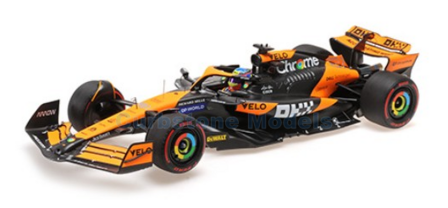 Modelauto 1:18 | Minichamps 537241981 | McLaren MCL38 | MCLAREN FORMULA 1 TEAM 2024 - O.Piastri