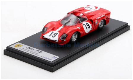 Modelauto 1:43 | Looksmart LSLM136 | Ferrari 365 P2 | Scuderia Filipinetti 1966 #19 - W.Mairesse - H.M&uuml;ller