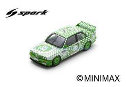 Modelauto 1:43 | Spark SG603 | BMW M3 E30 Sport Evolution | Valier Motorsport 1992 #36 - F.Engstler