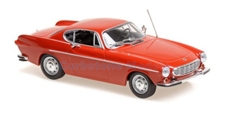 Modelauto 1:43 | Minichamps 940171620 | Volvo P1800S Coupe Donker Rood 1969