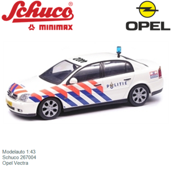 Modelauto 1:43 | Schuco 267004 | Opel Vectra