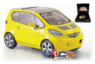 Modelauto 1:43 | Norev 360008 | Opel Trixx Concept Car Geel 2006