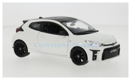 Modelauto 1:24 | Maisto 32909WHITE | Toyota Yaris GR White 2011