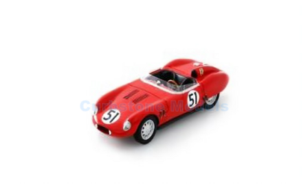 Modelauto 1:43 | Spark S5086 | Osca Sport 750 1959 #51 - P.Rodriguez - R.Rodriguez