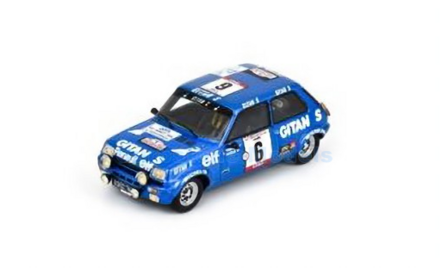 Modelauto 1:43 | Spark S6032 | Renault 5 Alpine Gr.2 1979 #6 - J.Ragnotti - J.Andri&eacute;