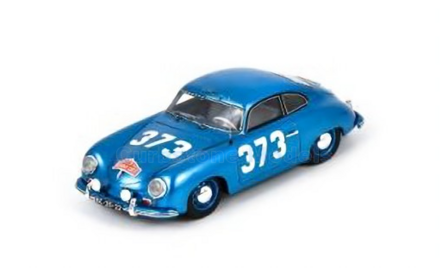 Modelauto 1:43 | Spark S6140 | Porsche 356 1500 1955 #373 - A.Gra&ccedil;a  - J.Nogueira