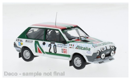 Modelauto 1:43 | IXO-Models RAC445B.22 | Fiat Ritmo 75 Abarth Alitalia 1979 #20 - A.Bettega - M.Perissinot