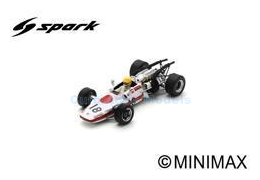 Modelauto 1:43 | Spark S6227 | Honda RS302 1968 #18 - J.Schlesser