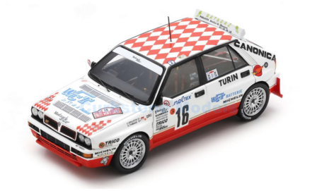 Modelauto 1:43 | Spark S9026 | Lancia Delta HF Integrale EVO 1993 #16 - H.Thibaud - C.Spiliotis