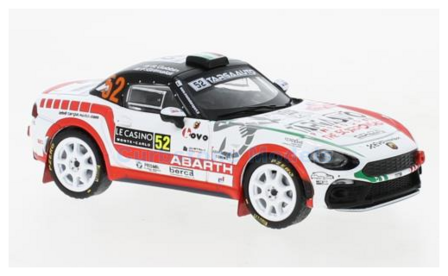 Modelauto 1:43 | IXO-Models RAM847 | Agrotec Czech Abarth Team Fiat 124 RGT 2022 #52 - R.Gobbin  - F.Grimaldi 