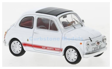 Modelauto 1:43 | IXO-Models CLC484N.22 | Abarth Fiat 595 SS White and Red 1957