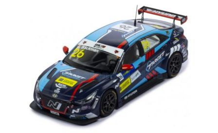 Modelauto 1:43 | IXO-Models GTM158A | Hyundai Elantra N TCR | Target srl 2021 #26 - J.B&auml;ckman