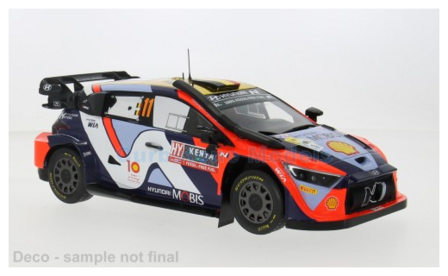 Modelauto 1:18 | IXO-Models 18RMC208.22 | Hyundai Shell Mobis WRT i20 N Rally1 WRC 2022 #11 - T.Neuville - M.Wydaeghe