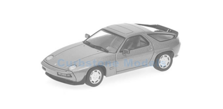 Modelauto 1:87 | Minichamps 870064322 | Porsche 928 S Dark Red Metallic 1979