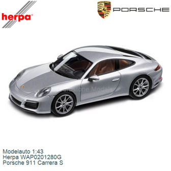 Modelauto 1:43 | Herpa WAP0201280G | Porsche 911 Carrera S