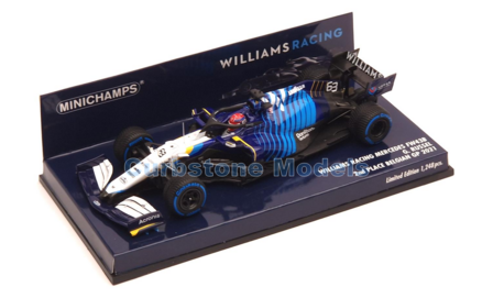 Modelauto 1:43 | Minichamps 417211363 | Williams Racing GW43B Mercedes 2021 - G.Russell