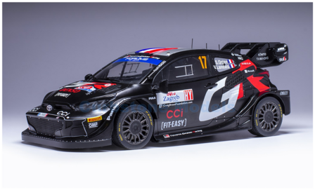 Modelauto 1:18 | IXO-Models 18RMC202.22 | Toyota Gazoo Racing GR Yaris Rally1 2024 #17 - S.Ogier - V.Landais