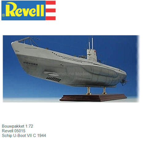 camera Vergelden Oneerlijkheid Bouwpakket 1:72 | Revell 05015 | Schip U-Boot VII C 1944