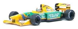 Modelauto 1:43 | Onyx 144 | Benetton B192 1992 - M.Brundle