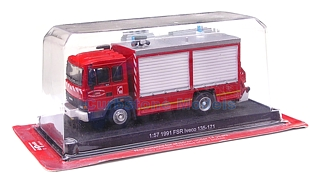 Modelauto 1:57 | Del Prado DPD07 | Iveco 135-171 FSR Rood 1991