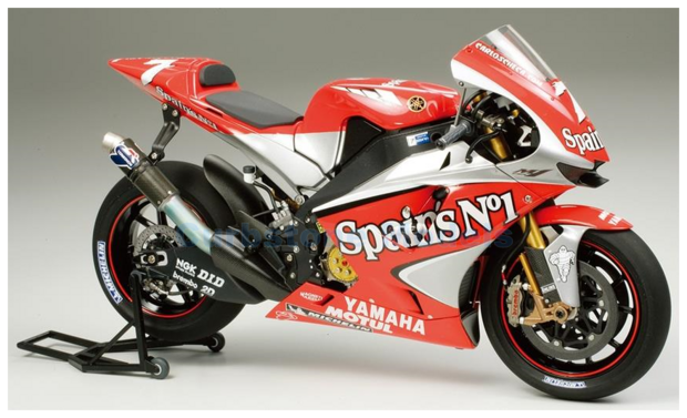 Bouwpakket 1:12 | Tamiya 14100 | Yamaha YZR M1 20014 - C.Checca - M.Melandri