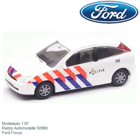 Modelauto 1:87 | Rietze Automodelle 50960 | Ford Focus