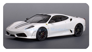 Modelauto 1:43 | Enterbay Enter235 | Ferrari F430 Scuderia Bianco Avus