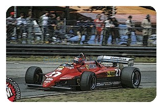 Bouwpakket 1:43 | Tameo TMK332 | Ferrari 126 C2 1982 #27 - G.Villeneuve - D.Pironi