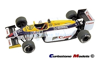 Bouwpakket 1:43 | Tameo TMK041 | Williams FW11 Honda 1986 #5 - N.Piquet - N.Mansell