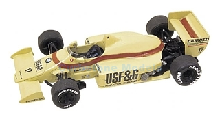 Bouwpakket 1:43 | Tameo TMK043 | Arrows A8b BMW 1986 #17 - T.Boutsen - M.Surer