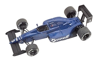 Bouwpakket 1:43 | Tameo TMK095 | Tyrrell 018 1989 - J.Palmer - M.Alboreto