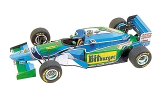 Bouwpakket 1:43 | Tameo TMK191 | Benetton B194 1994 #6 - M.Schumacher - J.Herbert