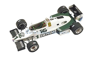 Bouwpakket 1:43 | Tameo TMK288 | Williams FW08C 1983 - K.Rosberg - J.Laffite