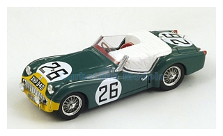 Modelauto 1:43 | Spark S1396 | Triumph TR3 S | Standard Motor Ltd. 1959 #26 - P.Bolton - M.Rotschild